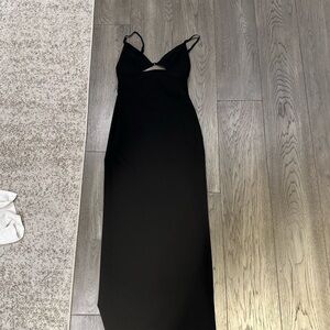 Elegant Black Maxi Dress